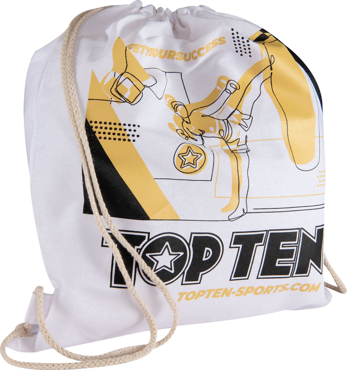 Drawstring bag “TOP TEN” - white · foto 1