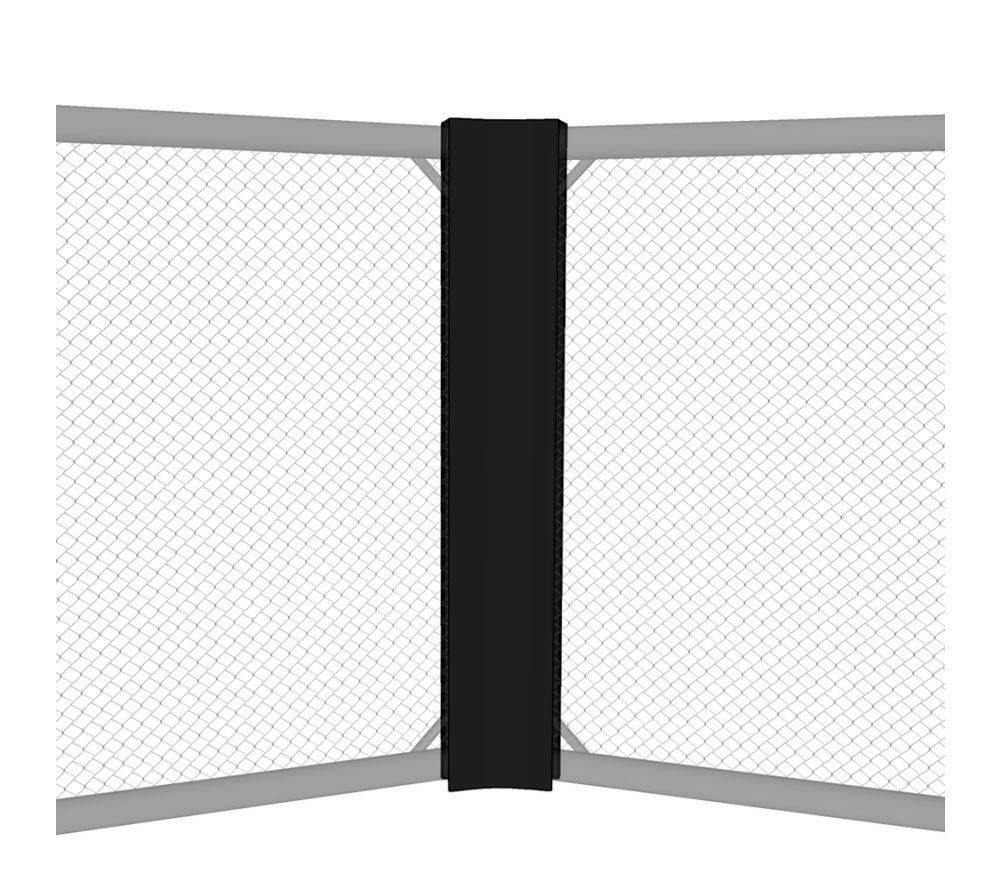 Soft corner for MMA Cage - between two panels · foto 1