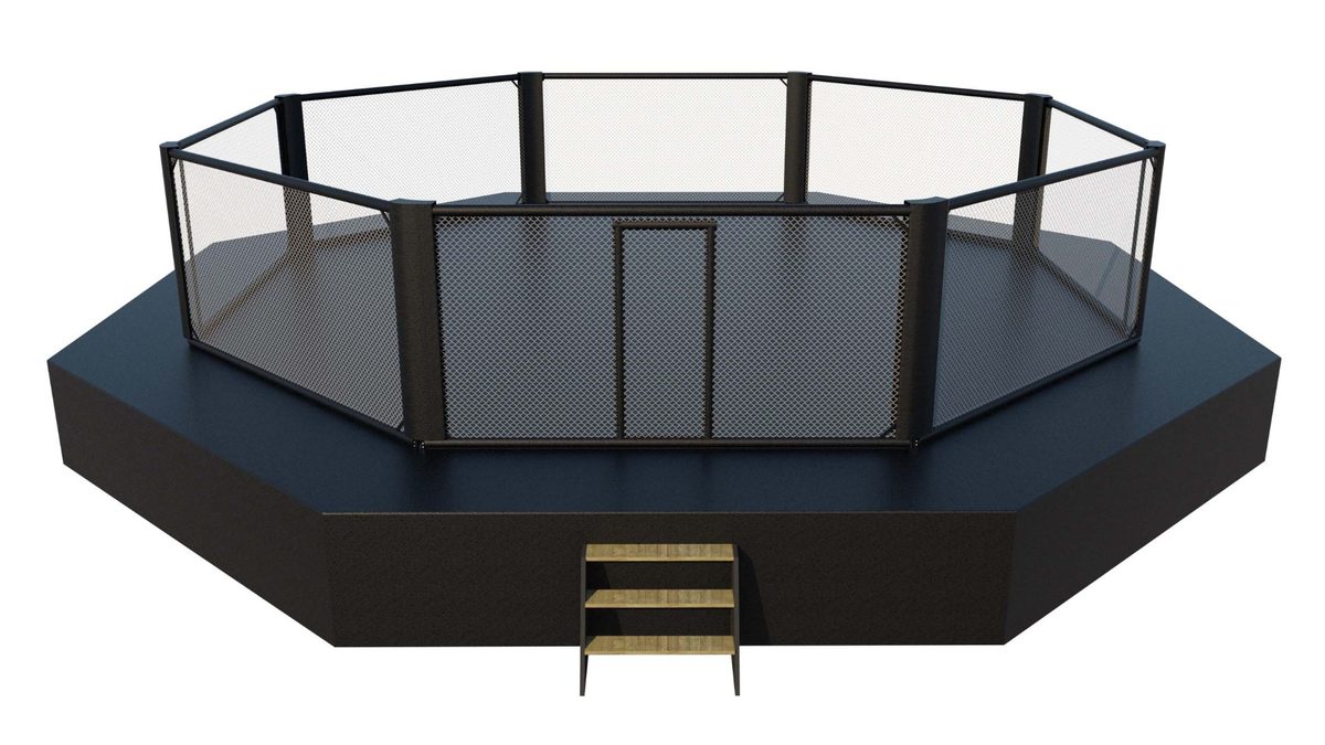 MMA Cage with sidewalk · foto 1