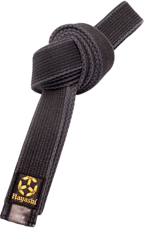 Karate belt “stone washed”