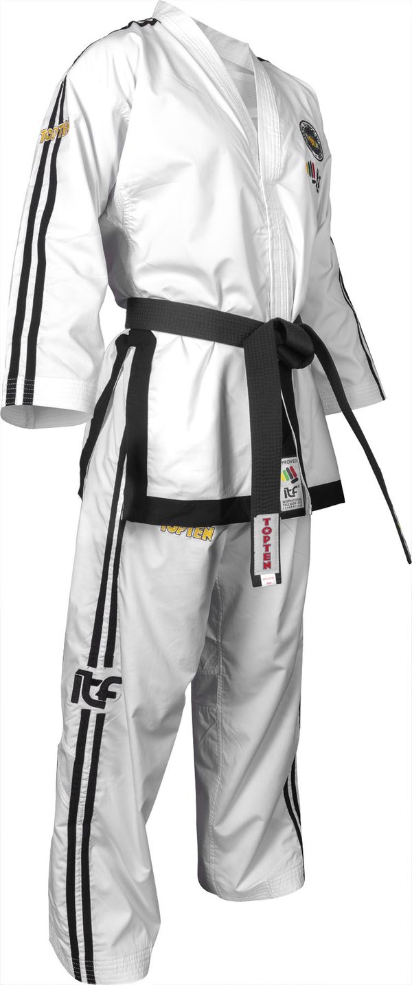 Taekwon-Do Grandmaster Dobok “Premium Gold” (7th - 9th Dan) (ITF approved)