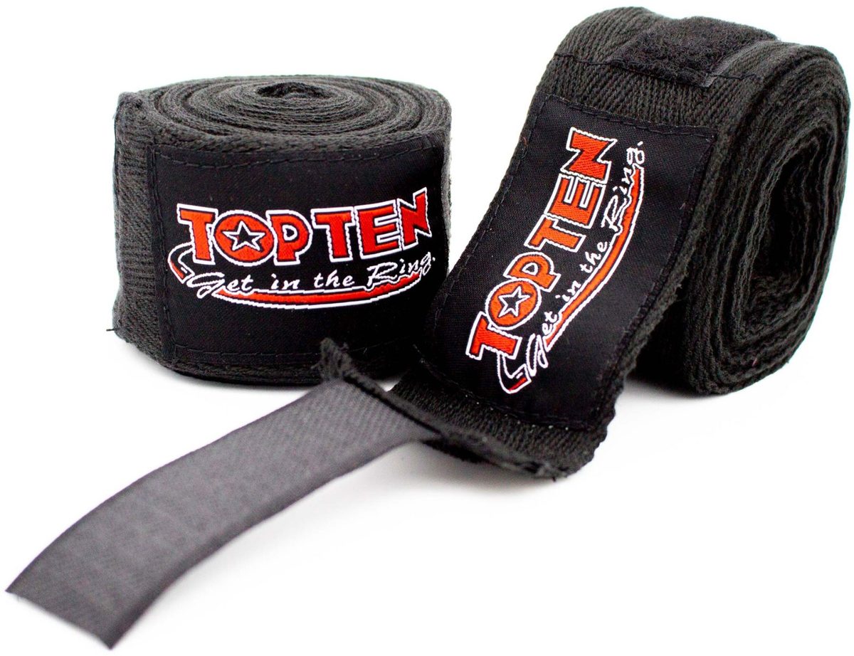 Hand-Wrap, boxing bandage inelastic - 5,0 cm x 500 cm, black · foto 1