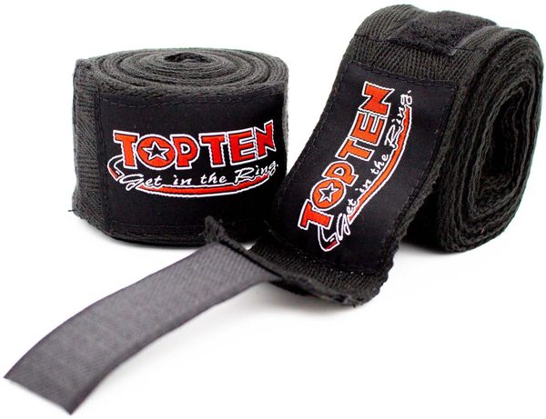 Hand-Wrap, boxing bandage inelastic - 5,0 cm x 500 cm, black