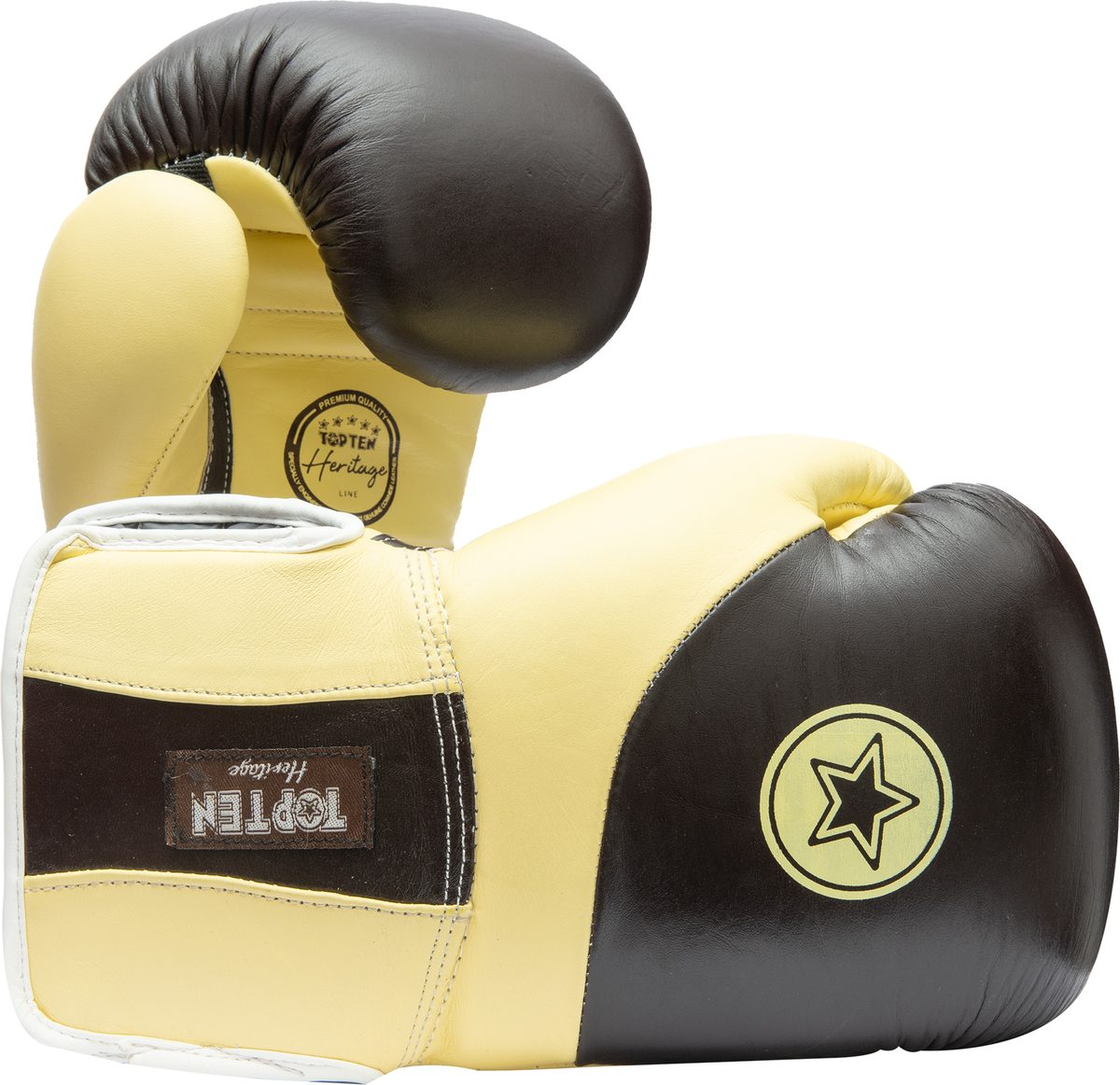 Coach sparring gloves “Heritage” - vintagebrown · foto 1