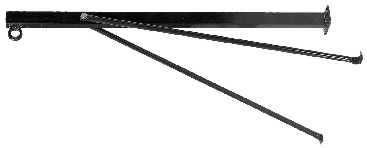 Wall bracket for heavy bags “PROFI” - black, ca. 110 cm · foto 1