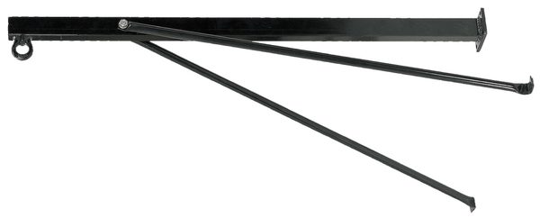 Wall bracket for heavy bags “PROFI” - black, ca. 110 cm