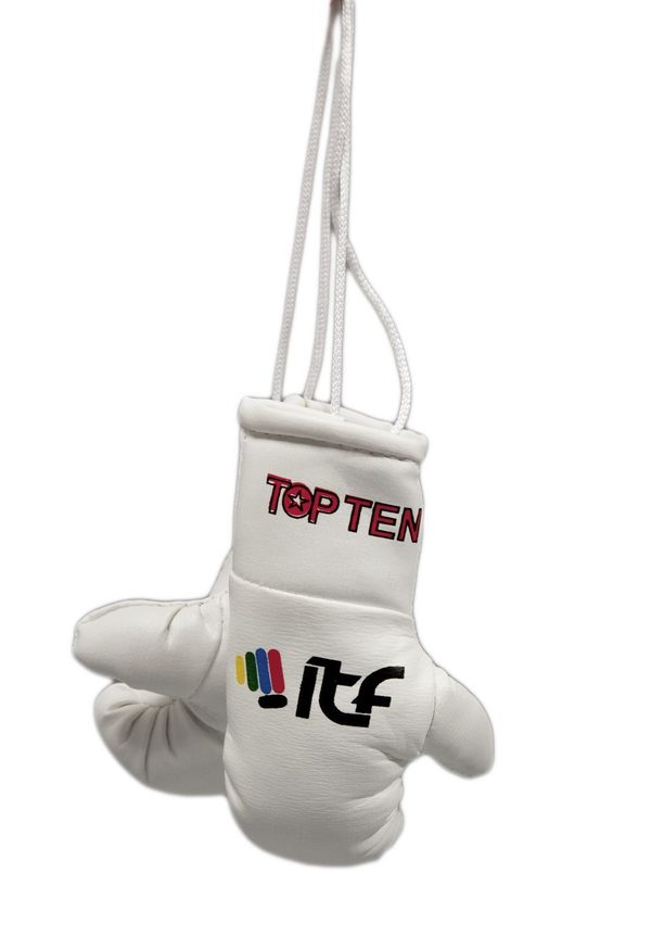 Mini boxing gloves “ITF” - white
