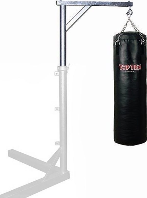 Punching bag suspension for training ring