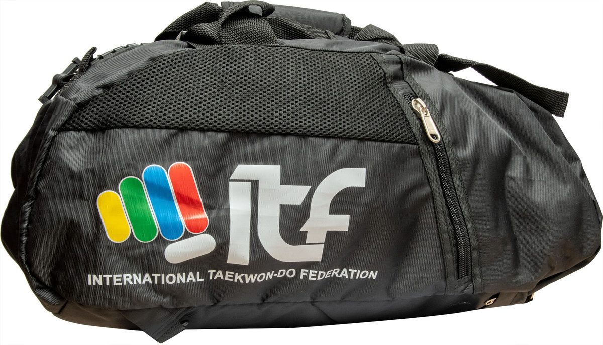 Backpack-Sportsbag-Dufflebag combination “ITF Nero” · foto 1