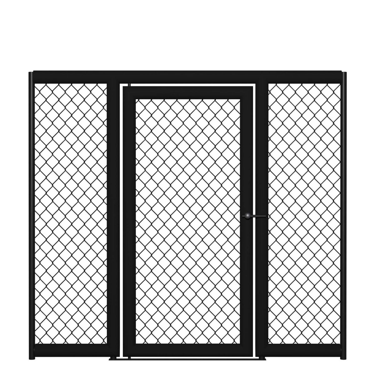 Panel with door for MMA Cage · foto 1