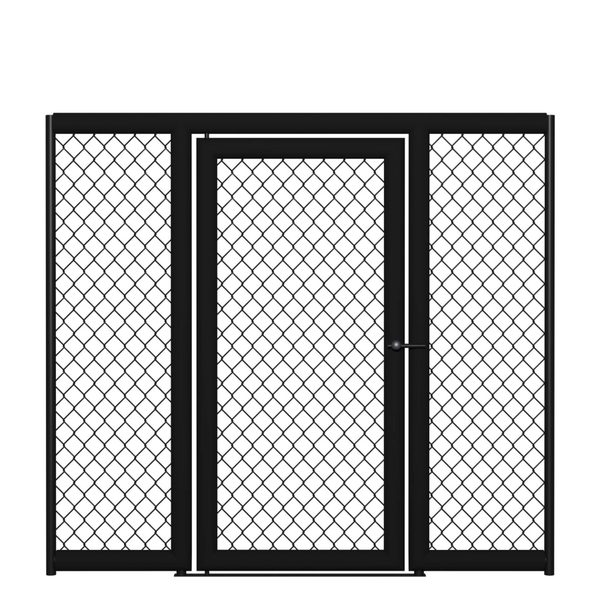 Panel with door for MMA Cage